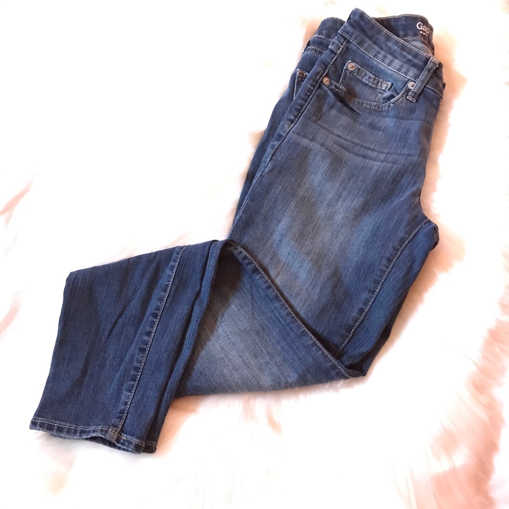 Gap Mid Rise Curvy Skinny Jeans in Indigo, Sz 4 - Picture 8 of 12